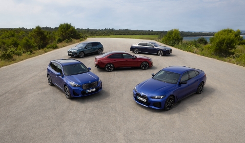 fembiler 5 biler parkeret